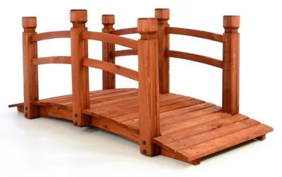 Obrázek produktu pro Dřevěná lávka Garth do zahrady, 150 cm