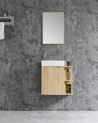 Produktbild von Badmöbel Set CLOUD Braun 55