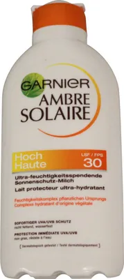 Obrázek produktu pro Garnier Ambre Solaire mléko na opalování SPF30 200ml