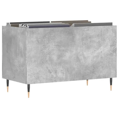 Produktbild von "Winterschlussverkauf " Plattenschrank - CLORIS - CD-Ständer - Medienregal - Betongrau 74,5x38x48 cm Holzwerkstoff - DEMöbel9004215