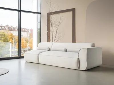 Produktbild von MIUFORM Flex Felix - Modulares 3-Sitzer Sofa Armlehne RECHTS - 248x96cm - Modulsofa Couch