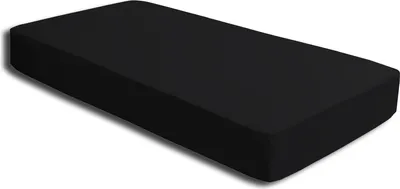 Produktbild von Spannbettlaken Boxspringbett Wasserbett Elasthan Spannbetttuch Bettlaken Elasthan, Größe:140 - 160 x 200 - 220 cm, Farbe:Schwarz