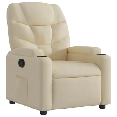 Produktbild von vidaXL Relaxsessel Creme Stoff