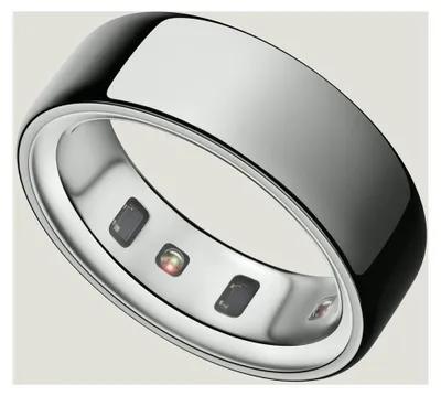 Immagine prodotto di Anello smart Oura Ring 4, argento, misura 7