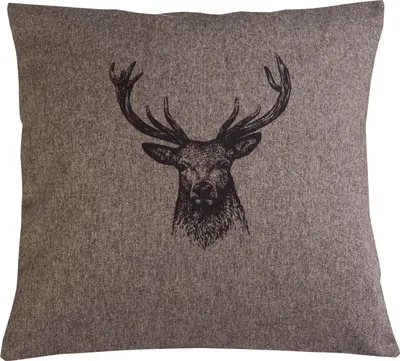 Produktbild von Kissenhülle - Karamell - Polyester - 40 x 40 cm - mit Reißverschluss