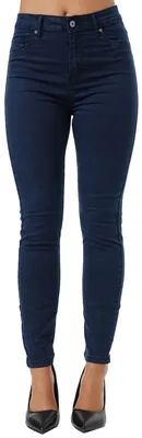 Immagine prodotto di Tazzio Damen Jeans skinny fit a vita alta F103 Blu navy 34
