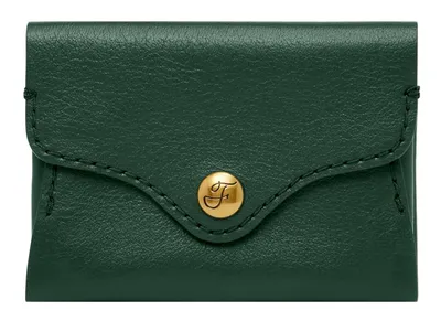 Produktbild von FOSSIL Kartenetui Heritage Card Case Pine Green dunkelgrün