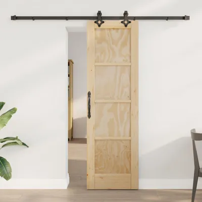 Produktbild von Möbel Schiebetür ORKDAL Natur 61 x 198,5 cm Massives KiefernholzHaustüren - Haustüren c6250