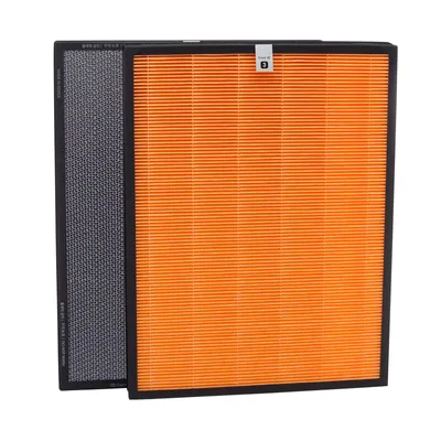 Two air filters are shown side-by-side against a white background.