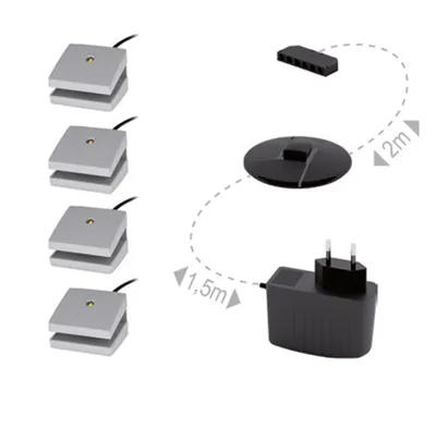 Produktbild von MING LED-Beleuchtung mit 4 Lichtpunkten
