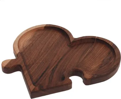 Produktbild von Servierplatte Holzschale Holzschüssel Obstschale Servierschüssel Käse Gemüse 10881