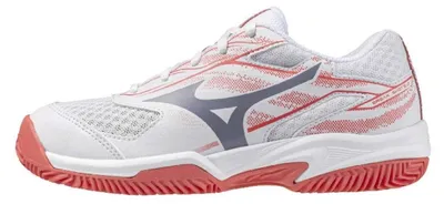 Zdjęcie produktu dla Mizuno Break Shot 5 Jr. Cc – biały/niebieski granit/koral calypso, rozmiar: 35