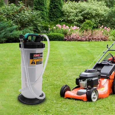 Produktbild von Manuelle Ölabsaugpumpe Auto - 5,3 l Ölwechselpumpe - Handpumpe für Motoröl und Getriebeöl - PP-Kunststoffbehälter