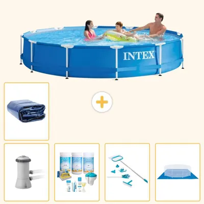 Immagine prodotto di Piscina fuori terra a struttura - 366x76 cm - 6 pezzi - Modello S20482