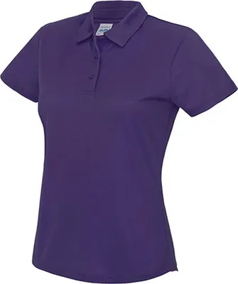 Produktbild von Just Cool JC045 | Girlie Cool Damen Poloshirt -  nach WRAP - Farbe: Purple - Größe: XS