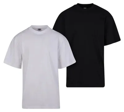 Obrázok produktu pre Urban Classics – Pánske tričko (balenie po 2 ks) TN805 (XXL) (biela/čierna)