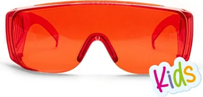 Produktbild von TRON – Kinderbrille, die 100 % blaues und grünes Licht filtert