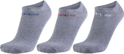 Produktbild von Replay C100628 | In Liner Socks (3 Pair Banderole) 35/38 bis 43/46 - Farbe: Grey Melange - Größe: 39/42