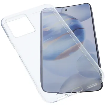 Produktbild von foto-kontor Hülle kompatibel mit Cubot X50 Tasche Gummi TPU Schutz Handytasche transparent