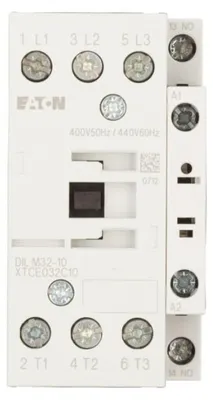 Obrázek produktu pro Výkonový stykač Eaton, 3pólový, 380 V 400 V 15 kW, 1 S, 400 V 50 Hz, 440 V 60 Hz, střídavé ovládání, šroubové svorky 277262