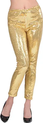 Immagine prodotto di Leggings paillettes oro Taglia: L