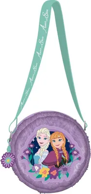 Zdjęcie produktu dla Torba na ramię Frozen 16x16x3 Cm Fioletowy Jeden Rozmiar