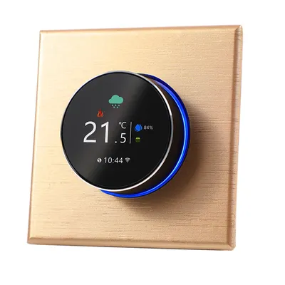 Obrázek produktu pro Inteligentní termostat WLAN s regulátorem teploty, týdenním programovatelným tlačítkovým ovládáním, ovládáním pomocí aplikace a hlasovým ovládáním pro ohřev teplé vody