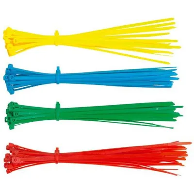 Obrázek produktu pro Pásky vázací 200x3.6mm 100ks barevné