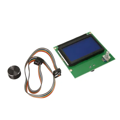 Zdjęcie produktu dla części do drukarek 3D Płyta ekranu LCD, ekran LCD drukarki 3D, płyta ekranu LCD drukarki 3D z kablem taśmowym, moduł sterujący LCD do serii Ender 3, ekran LCD do Ender 3, ekran LCD drukarki 3D