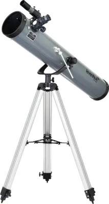 Produktbild von Levenhuk Blitz 114 Base, 3 Jahr(e), Grau, Glas, Metall, Aluminium, Metall, Junge/Mädchen