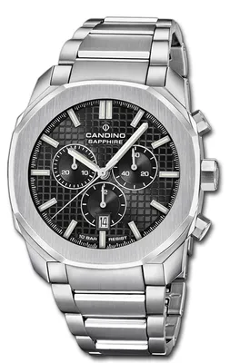 Produktbild von Candino Sport Herren Uhr Chronograph Armbanduhr Edelstahl silber Sport D3UC4746/4