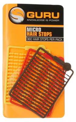 Obrázok produktu pre Guru Tackle Zarážky Micro Hair Stops Red Brown Yellow