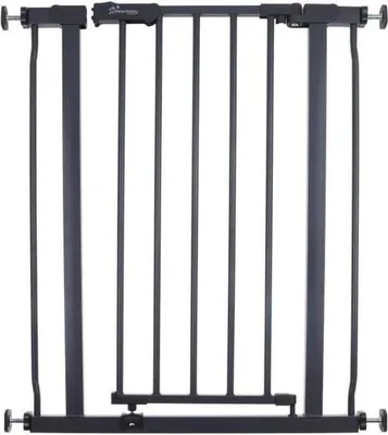 Image de Barrière de sécurité Ava Slimline pour ouvertures jusqu'à 68cm, Grille de sécurité bébé, anthracite