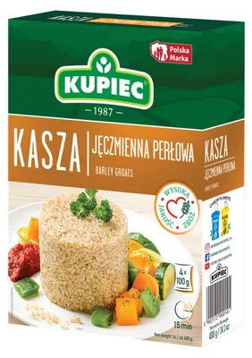 Obrázek produktu pro Kaszajęczmienna perłowa w woreczkach 4 x 100 g