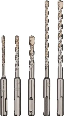 Obrázok produktu pre Sada vrtákov Makita V-PLUS #2 - Sada vrtákov - 5 kusov - 5 mm, 6 mm, 8 mm - SDS-plus - Dĺžka: 160 mm, 110 mm
