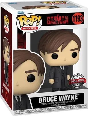 Obrázok produktu pre Figúrka The Batman - Bruce Wayne Special Edition (Funko POP! Movies 1193)