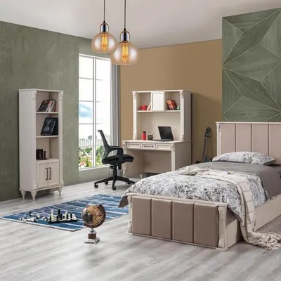 Productafbeelding van Boekenkast, bureau, meubels voor een kinderkamer, set voor kinderkamers