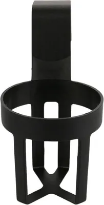 Immagine prodotto di Portabicchieri, plastica resistente, facile installazione, 1 pezzo nero