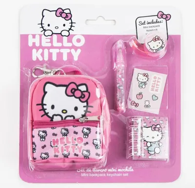 Immagine prodotto di CERDÀ - Plecak mini Hello Kitty z zestawem artykułów szkolnych, oficjalny produkt