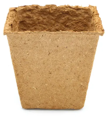 Artikelbild 6 von '8 x 8 cm Anzuchttopf quadratisch auf Holzfaser Basis'