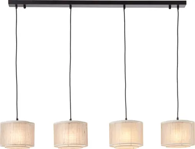 Produktbild von BRILLIANT Pendelleuchte, 4-flammig Odar braun IP20 E27 42 Watt dimmbar g. f. Normallampe