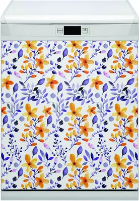 Produktbild von Magnete  Küche Magnetmatte Magnet für Spülmaschine Abwaschbar Nachbildung 60x70 cm  - Abstrakt