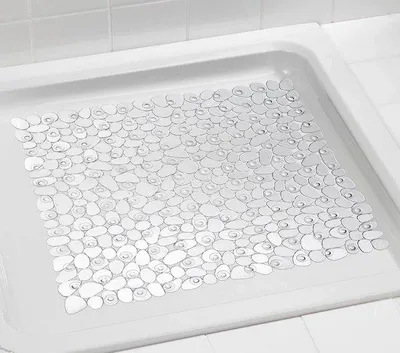 Produktbild von Famanu Duschmatte rutschfest – transparent – 54x54cm