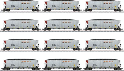 Zdjęcie produktu dla Märklin H0 45666 US Hopper Car zestaw BNSF