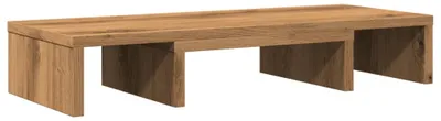 Obrázok produktu pre vidaXL Nastaviteľný stojan na monitor Artisan dub 60x24x10,5 cm