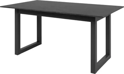 Produktbild von Esstisch Esszimmertisch 160 - 200 cm ausziehbar anthrazit - AUSTIN - Die Möbelfundgrube