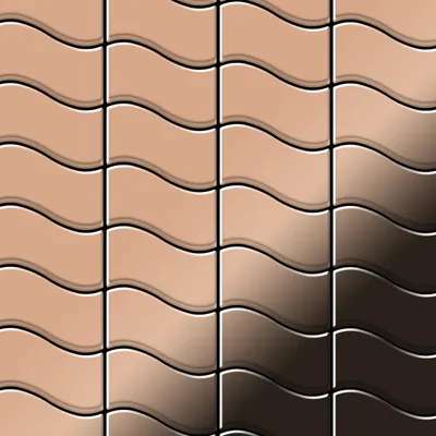 Zdjęcie produktu dla ALLOY Flux-CM Metalowa mozaika z miedzi walcowana miedziana 0,86 m2