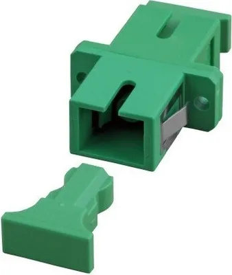 Produktbild von Singlemode Kupplung SC-SC simplex grün