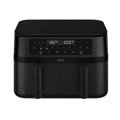 Haier Heißluftfritteuse 11L Dual Basket hOn-App XXL 8Funktionen HAF3AD 011