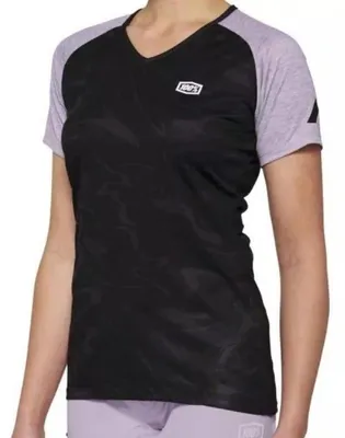 Zdjęcie produktu dla 100% SPEEDLAB Kurzarm Fahrradtrikot - AIRMATIC W - Schwarz/Lila S